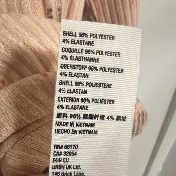 NWT Free People Layer Me Henley Peachy Combo - Picture 9 of 12